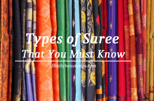 Types of Saree That You Must Know