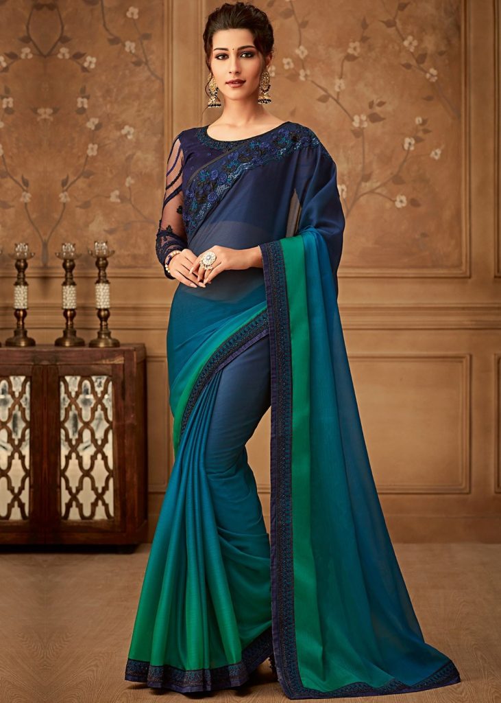 Chiffon Saree