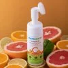 Mamaearth Vitamin C Face Wash With Foaming Silicone Cleanser Brush- 150ml - Image 2
