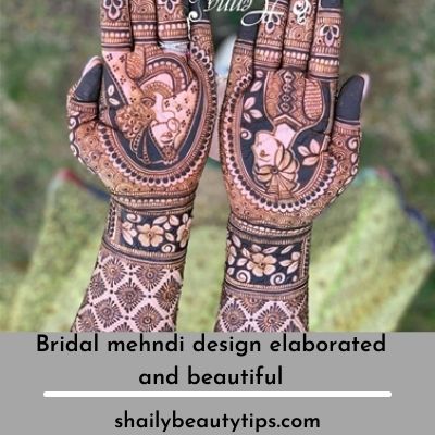 Latest And Attractive Bridal Mehndi Design-For Beautiful Brides ...