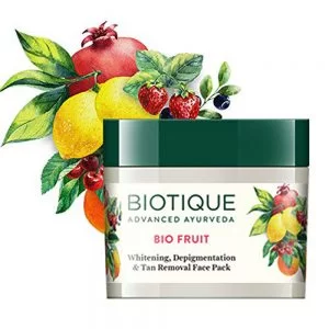 Biotique Bio Fruit Whitening And Tan Removal Face Pack