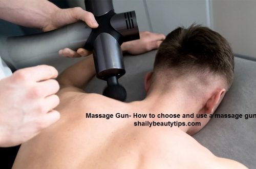 Massage Gun- How to choose and use a massage gun