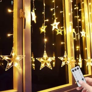 Desi Diva decorated LED lights curtain string lights window curtain lights