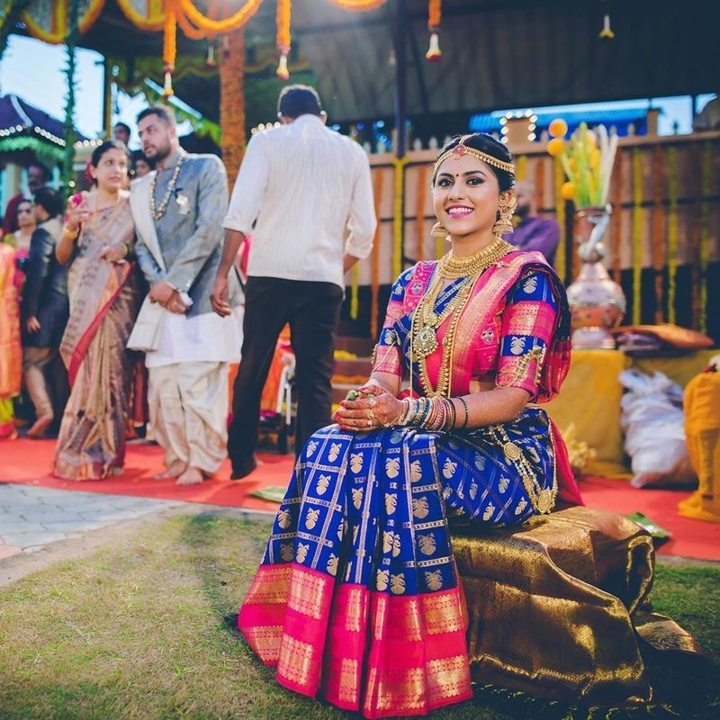 South Indian Wedding Saree