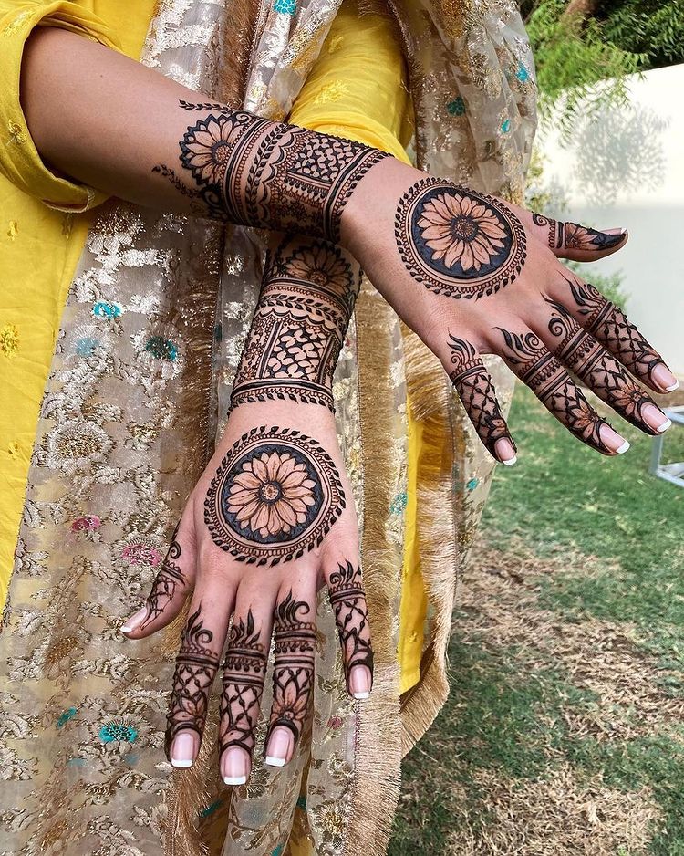 Mehndi Designs for Bride