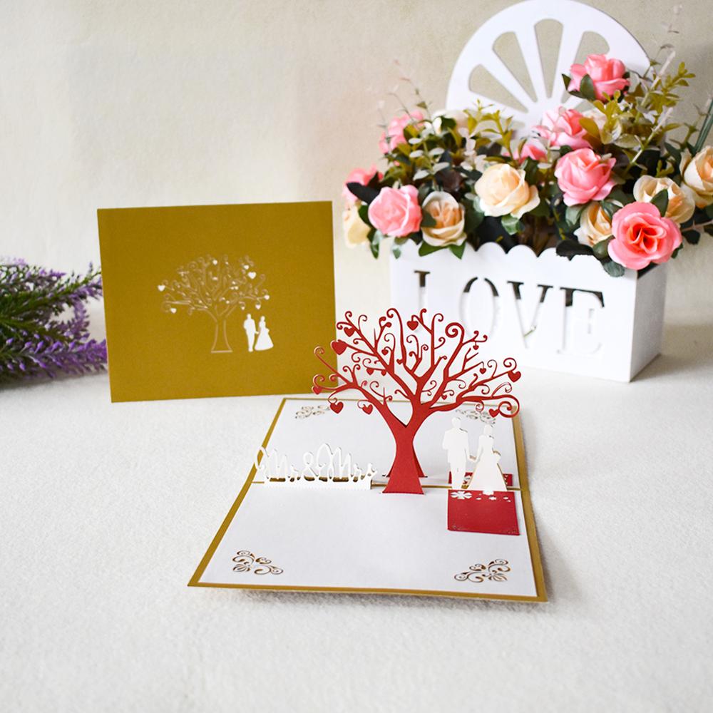 Pop-Up Wedding Cards