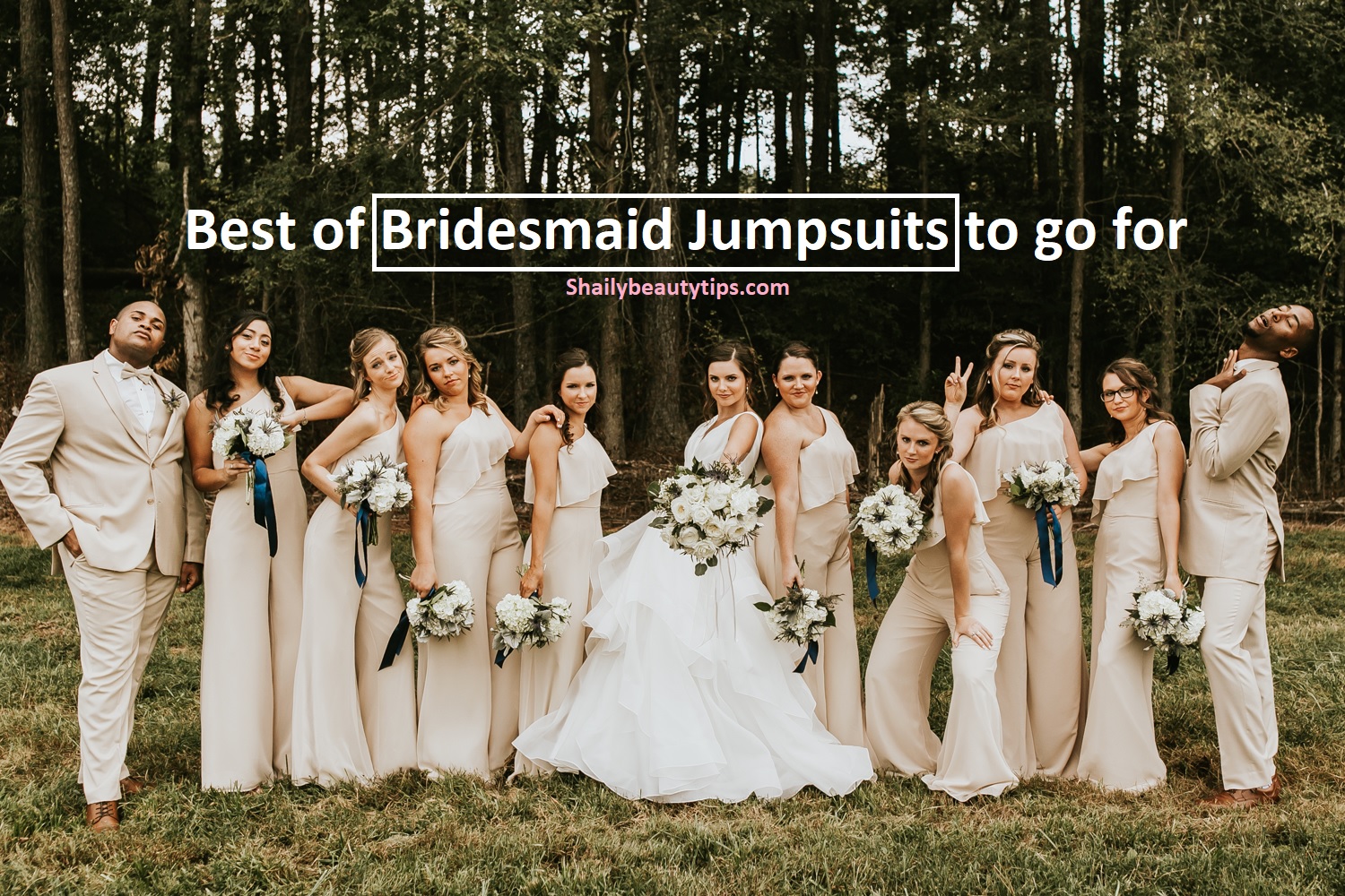 Bridesmaid Jumpsuits